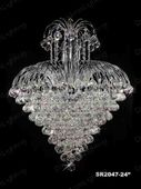 Swarovski Spectra Authentic Crystal Chandelier # SR204724Dss Size W20" x H24" Swarovski Spectra Authentic Crystal Chandelier # SR204724Dss Size W20" x H24"