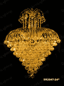 Swarovski Spectra Authentic Crystal Chandelier # SR204724Dssg Size W20" x H24" Swarovski Spectra Authentic Crystal Chandelier # SR204724Dssg Size W20" x H24"