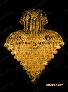 Swarovski Spectra Authentic Crystal Chandelier # SR204724Dssg Size W20" x H24"