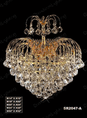 Swarovski Spectra Authentic Crystal Chandelier # SR2047S16sg Size W14" x H16"