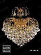 Swarovski Spectra Authentic Crystal Chandelier # SR2047S20sg Size W18" x H20"