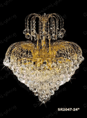 Swarovski Spectra Authentic Crystal Chandelier # SR2047sg Size W16" x H18" Swarovski Spectra Authentic Crystal Chandelier # SR2047sg Size W16" x H18"