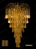 Swarovski Spectra Authentic Crystal Chandelier # SR204824sg Size W20" x H45" Swarovski Spectra Authentic Crystal Chandelier # SR204824sg Size W20" x H45"