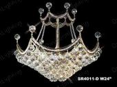 Swarovski Spectra Authentic Crystal Chandelier # SR4011Ds Size W24" x H24" Swarovski Spectra Authentic Crystal Chandelier # SR4011Ds Size W24" x H24"