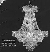 Swarovski Spectra Authentic Crystal Chandelier # VL88019L12s Size w24" x h30"