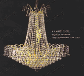 Swarovski Spectra Authentic Crystal Chandelier # VL88021L9sg Size w19" x h27"