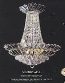 Swarovski Spectra Authentic Crystal Chandelier # VL88025L15s Size w18" x h26" Swarovski Spectra Authentic Crystal Chandelier # VL88025L15s Size w18" x h26"