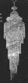 Swarovski Spectra Authentic Crystal Chandelier # VL88027L20s Size w30" x h42"