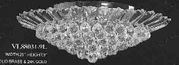 Swarovski Spectra Authentic Crystal Chandelier # VL88031L8s Size w30" x h11"