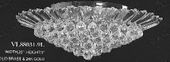 Swarovski Spectra Authentic Crystal Chandelier # VL88031L9s Size w26" x h11" Swarovski Spectra Authentic Crystal Chandelier # VL88031L9s Size w26" x h11"
