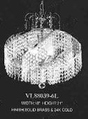 Swarovski Spectra Authentic Crystal Chandelier # VL88039L6s Size w18" x h21" Swarovski Spectra Authentic Crystal Chandelier # VL88039L6s Size w18" x h21"
