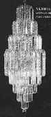 Swarovski Spectra Authentic Crystal Chandelier # VL88041L18s Size w16" x h13" Swarovski Spectra Authentic Crystal Chandelier # VL88041L18s Size w16" x h13"