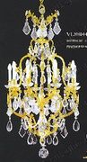 Swarovski Spectra Authentic Crystal Chandelier # VL88044L10sg Size w18" x h43"