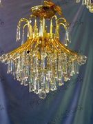 Swarovski Spectra Authentic Crystal Chandelier # YD2006L7sg Size w31" x h37"