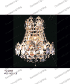 Swarovski Spectra Authentic Crystal Chandelier # YD2082L3sg Size w9"xh12"