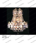 Swarovski Spectra Authentic Crystal Chandelier # YD2082L3sg Size w9"xh12"