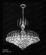 Swarovski Spectra Authentic Crystal Chandelier # YD2301L6s Size w12"xh14"