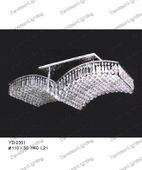 Swarovski Spectra Authentic Crystal Chandelier # YD2351L21s Sizew 44" x h 22"