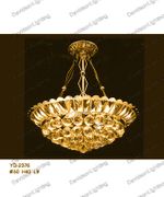 Swarovski Spectra Authentic Crystal Chandelier # YD2376L9sg Size w40" x h10"