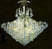 Swarovski Spectra Authentic Crystal Chandelier # YD2483Ls Size w40" x h18"