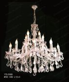Swarovski Spectra Authentic Crystal Chandelier # YD2568L15s Size w20" x h26" Swarovski Spectra Authentic Crystal Chandelier # YD2568L15s Size w20" x h26"