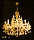 Swarovski Spectra Authentic Crystal Chandelier # YD2568L15sg Size w20" x h26" Swarovski Spectra Authentic Crystal Chandelier # YD2568L15sg Size w20" x h26"