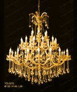 Swarovski Spectra Authentic Crystal Chandelier # YD2570L36sg Size w32" x h32"