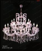 Swarovski Spectra Authentic Crystal Chandelier # YD2571L33s Size w52" x h58"