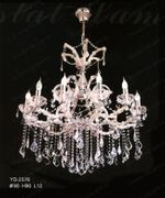Swarovski Spectra Authentic Crystal Chandelier # YD2576L12s Size w48" x h40"