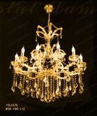 Swarovski Spectra Authentic Crystal Chandelier # YD2576L12sg Size w48" x h40"