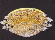 Swarovski Spectra Authentic Crystal Chandelier # YD2648L12sg Size w26" x h24"