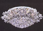 Swarovski Spectra Authentic Crystal Chandelier # YD2648L9s Size w28" x h10"
