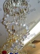 Swarovski Spectra Authentic Crystal Chandelier # YD2801L5s Size w16" x h30"