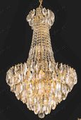 Swarovski Spectra Authentic Crystal Chandelier # YD2922L12sg Size w51" x h73"