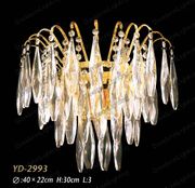Swarovski Spectra Authentic Crystal Chandelier # YD2993L3sg Size w30" x h10"