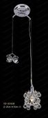 Swarovski Spectra Authentic Crystal Chandelier # YD3046L1s Size w16" x h12" Swarovski Spectra Authentic Crystal Chandelier # YD3046L1s Size w16" x h12"