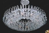 Swarovski Spectra Authentic Crystal Chandelier # YD3095L12s Size w16" x h18" Swarovski Spectra Authentic Crystal Chandelier # YD3095L12s Size w16" x h18"