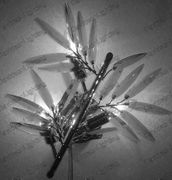 Swarovski Spectra Authentic Crystal Chandelier # YD3295L3s Size w35" x h8"