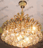 Swarovski Spectra Authentic Crystal Chandelier # YD3310sg Size w12" x h20"