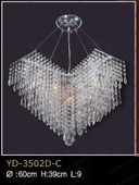Swarovski Spectra Authentic Crystal Chandelier # YD3502DCL9s Size w16" x h33" Swarovski Spectra Authentic Crystal Chandelier # YD3502DCL9s Size w16" x h33"