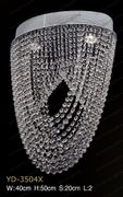 Swarovski Spectra Authentic Crystal Chandelier # YD3504XL2s Size w24" x h15"