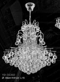 Swarovski Spectra Authentic Crystal Chandelier # YD3536DL15s Size w20" x h21" Swarovski Spectra Authentic Crystal Chandelier # YD3536DL15s Size w20" x h21"
