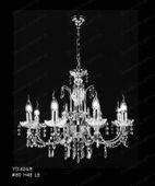 Swarovski Spectra Authentic Crystal Chandelier # YD624L8s Size w24" x h18" Swarovski Spectra Authentic Crystal Chandelier # YD624L8s Size w24" x h18"