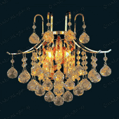 Swarovski Spectra Authentic Crystal Wall Sconces # A1001L3sg Size w14" x h15"