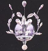 Swarovski Spectra Authentic Crystal Wall Sconces # A42054L1s Size w11" x h13"