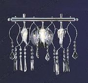 Swarovski Spectra Authentic Crystal Wall Sconces # HY3004L3s Size w11" x h9"