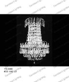 Swarovski Spectra Authentic Crystal Wall Sconces # YD2086L3s Size w12"xh13"
