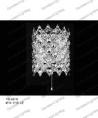 Swarovski Spectra Authentic Crystal Wall Sconces # YD2218L2s Size w12"xh24"