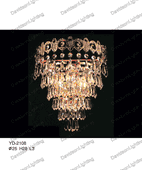 Swarovski Spectra Authentic Crystal Wall Sconces  # YD2308L3sg Size w10" x h11"