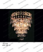 Swarovski Spectra Authentic Crystal Wall Sconces  # YD2308L3sg Size w10" x h11"